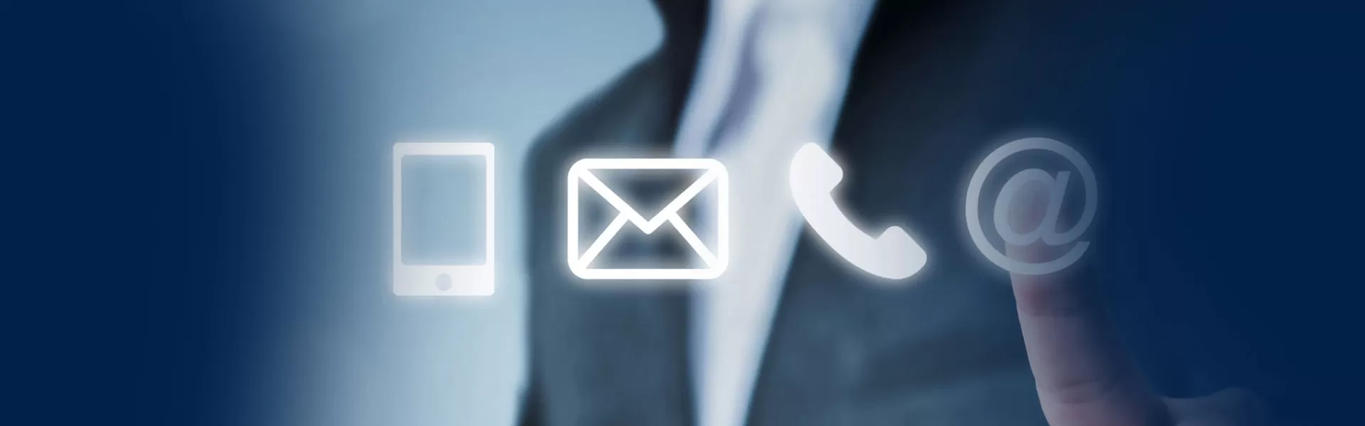 Direct phone, email and mobile support options